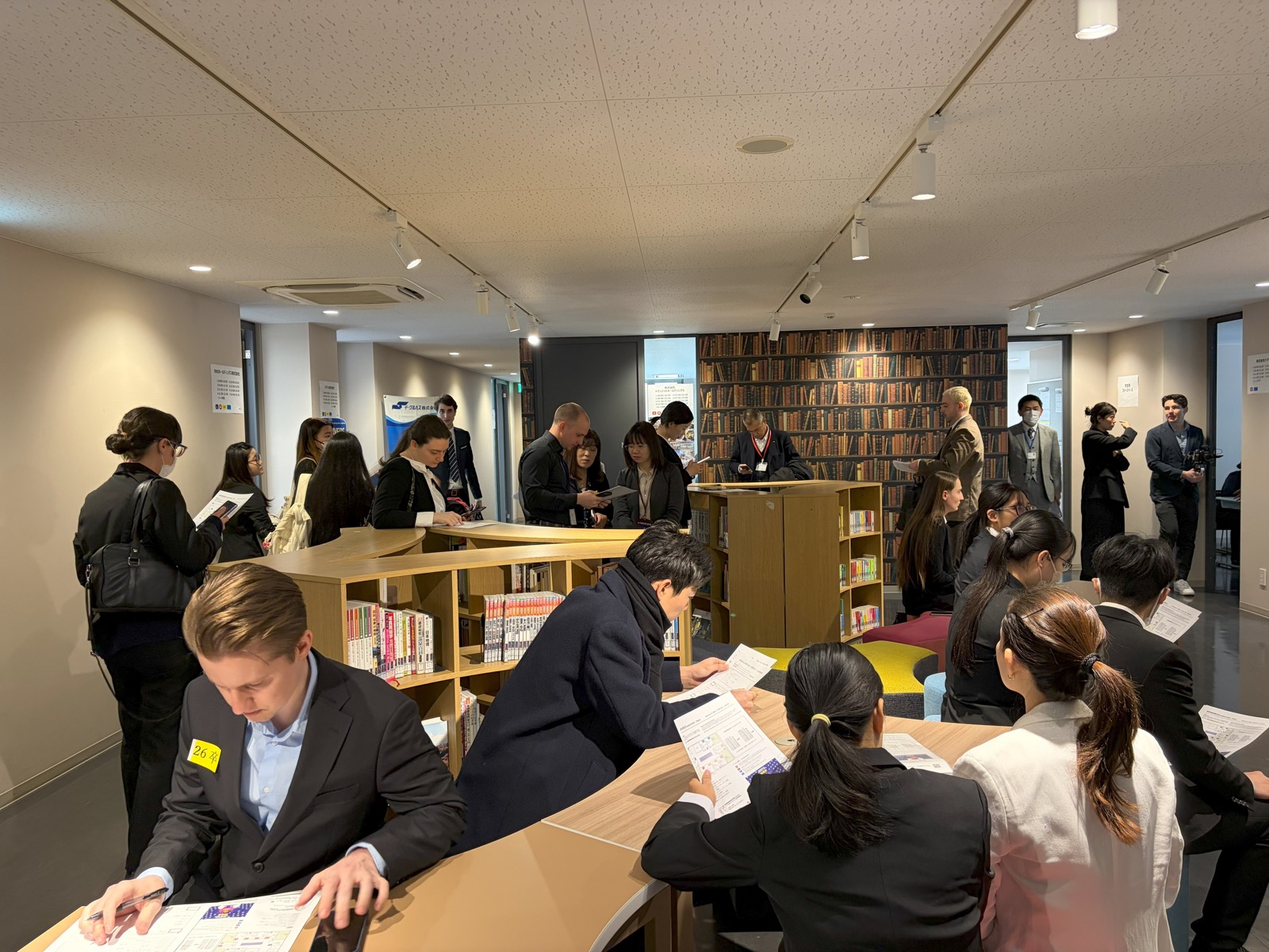 学校主催の就職イベント